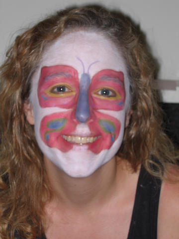 Happy Butterfly Face!