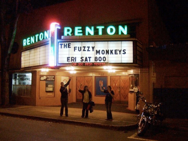 Monkeys up in lights!